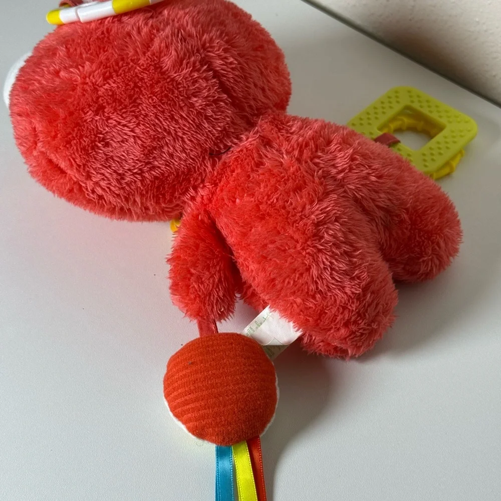 Sesame Street Red and Yellow Plush Bird Toy